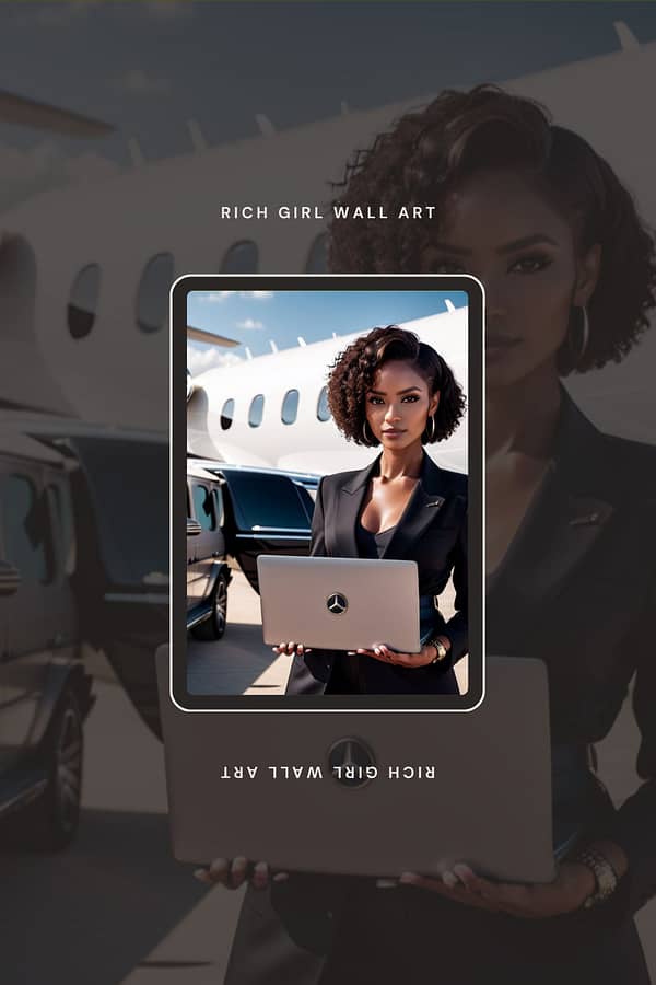 Rich Boss Lady – Printable Wall Art