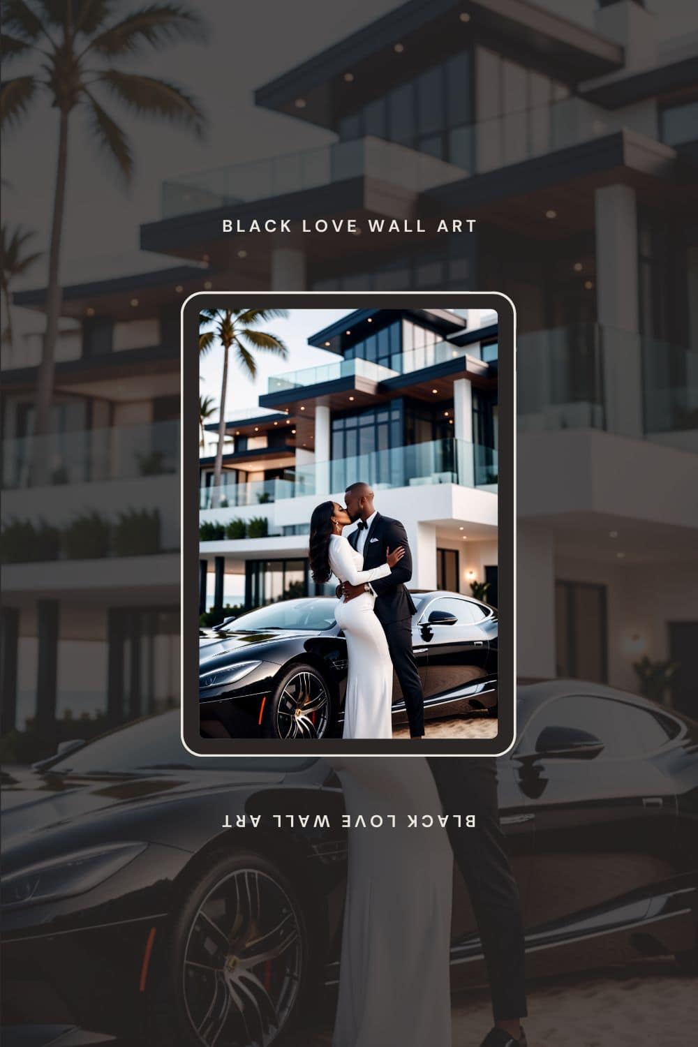 Black Love Story Printable Wall Art Jamie London Clay